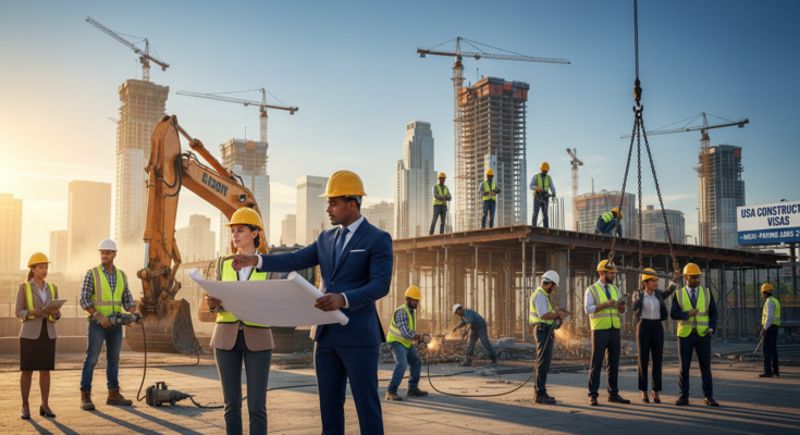 Get Paid $100,000 to Relocate to the USA Through Construction Visa Jobs 2025/202